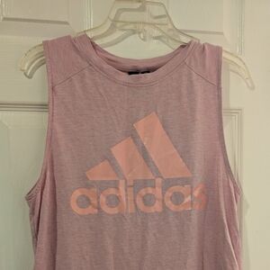 Adidas Pink Sleeveless Top